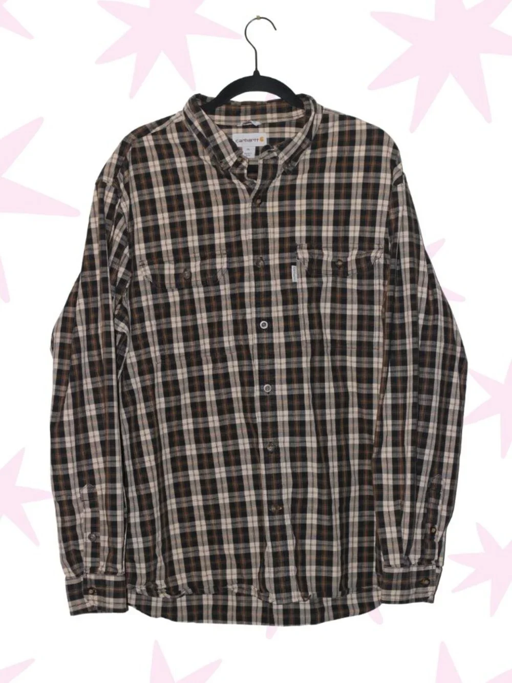 Carhartt 100% cotton mediumweight flannel XL